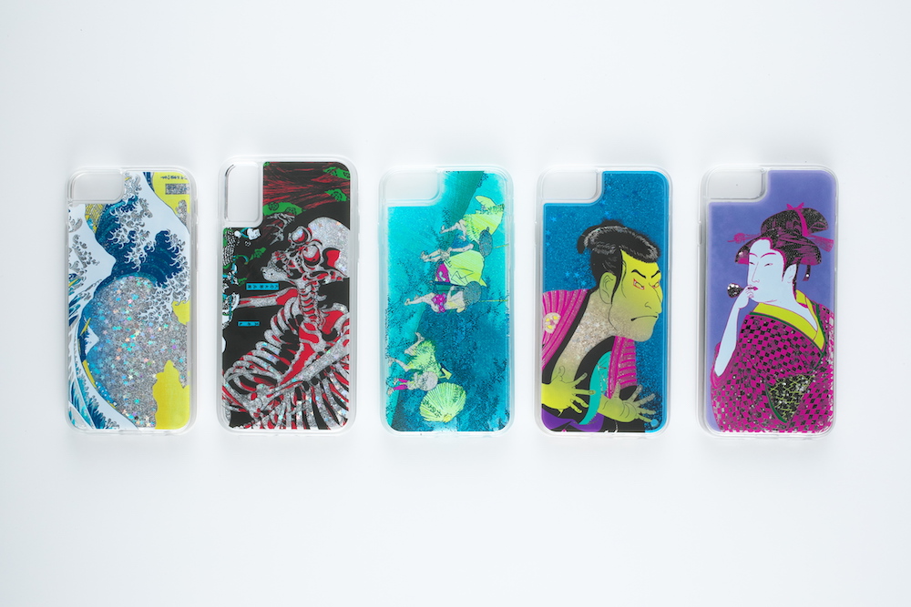 流れるキラキラに釘付け とにかく可愛い 浮世絵モチーフのiphoneケースが登場しました Ukiyo E 和樂web 日本文化の入り口マガジン