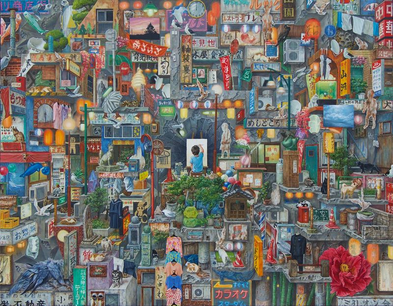 16人の超個性派 日本橋三越本店の 山下裕二の隠し球 展で驚きの作品を見つけよう 和樂web 日本文化の入り口マガジン