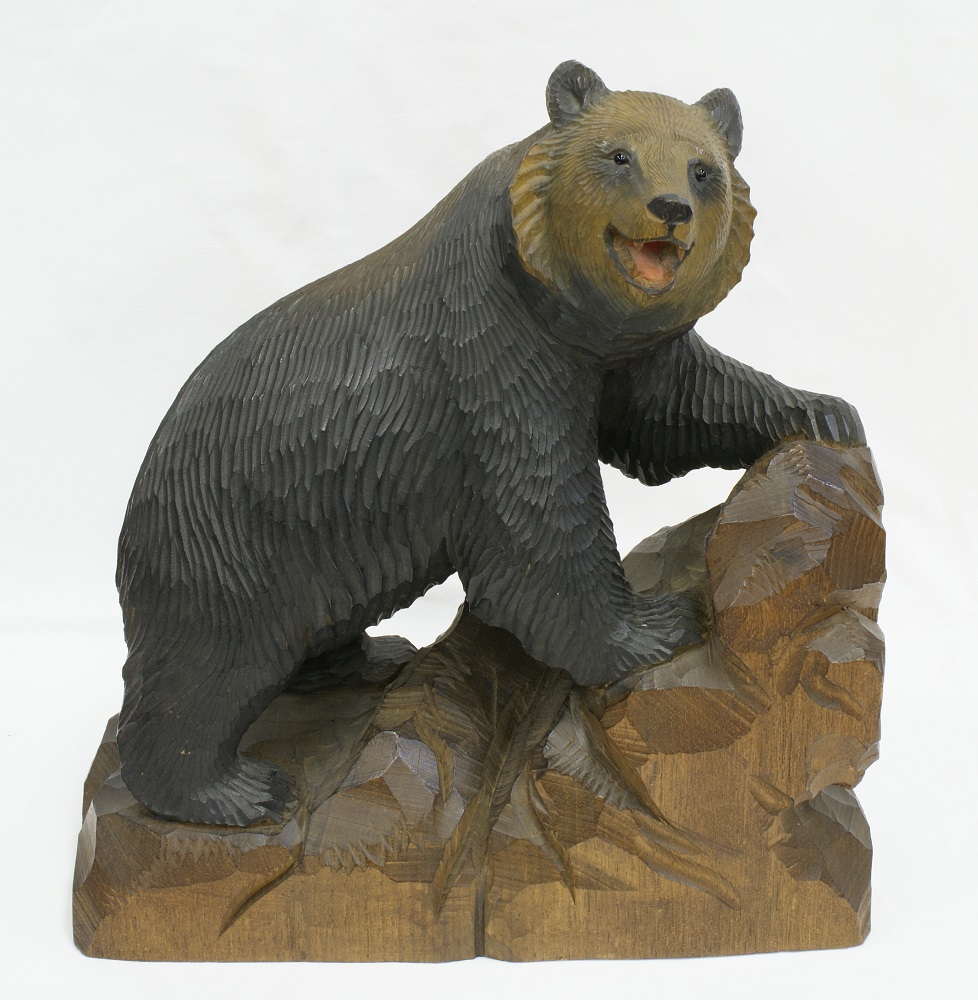 超特大！北海道木彫り熊 - 置物