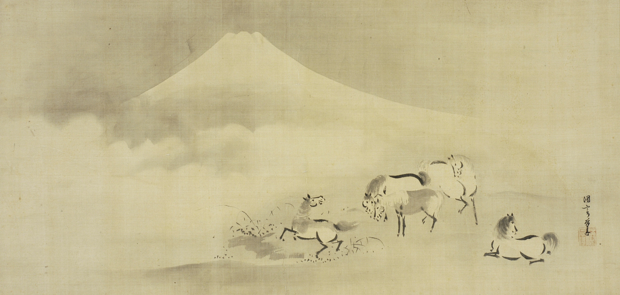 水墨画で馬を描く｜2026年の干支・午と水墨画の技法「省筆」とは 
