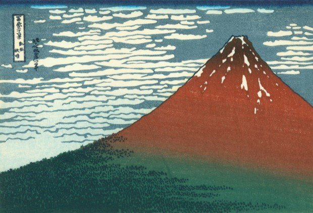 Red_Fuji_genius_Hokusai