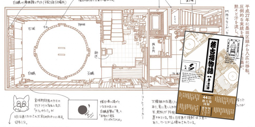 一枚描くのに時間 番記者がイラストと文章で44の相撲部屋を綴ってわかったこと 和樂web 日本文化の入り口マガジン