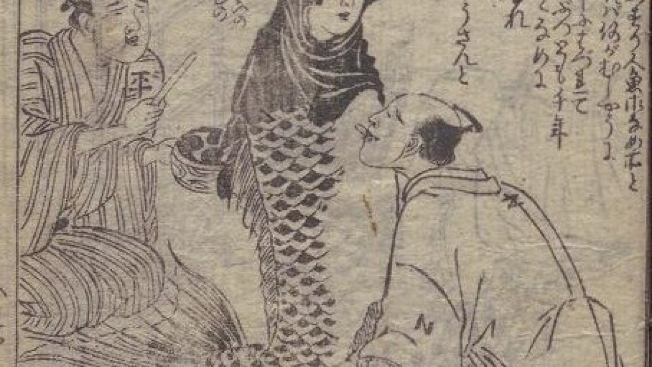 浦島太郎の子どもが人面魚遊女に 箱入娘面屋人魚 のストーリーが斜め上すぎる 和樂web 日本文化の入り口マガジン