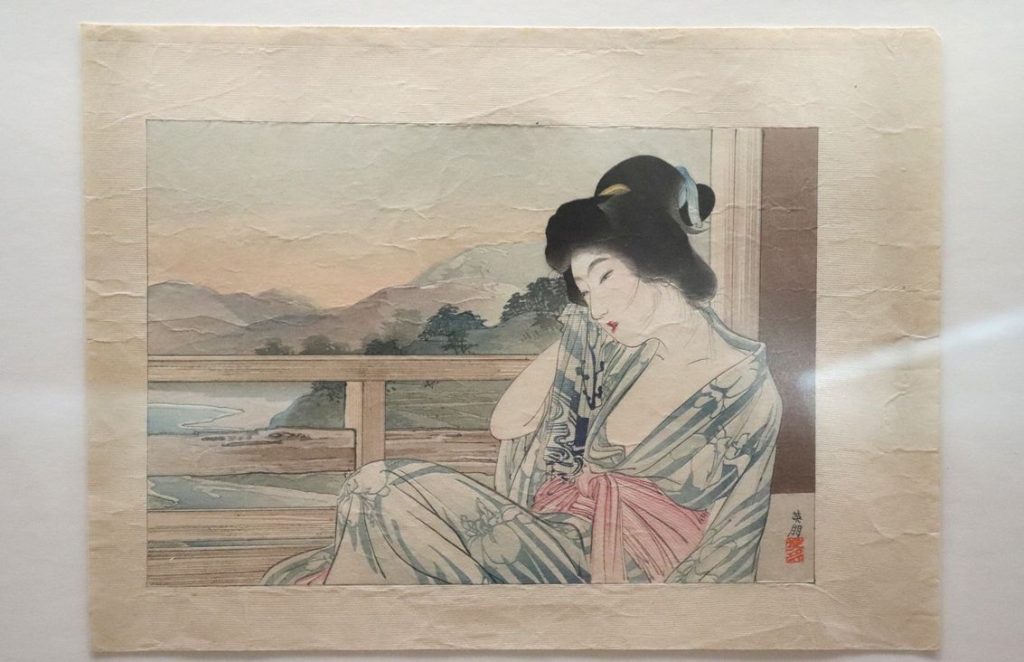 a581 浮世絵製作技法 職人道具 明治10年 日本製品図説 錦絵 彩色木版画