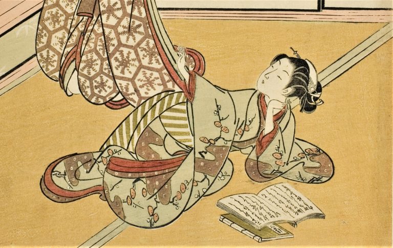 Two Young Women Reading Books_E ｜ 和樂web 美の国ニッポンをもっと知る！
