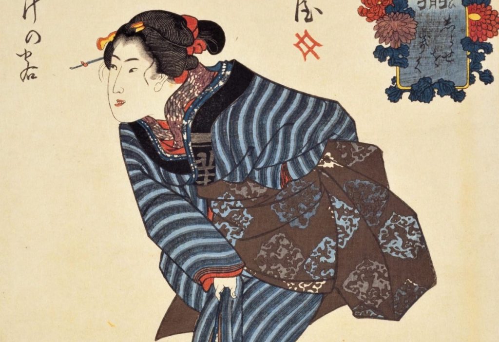 縞模様とは？日本での歴史・意味と錦絵の縞着物コーデも紹介 ｜ 和樂